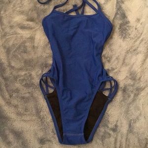 Jolyn one piece with cut outs